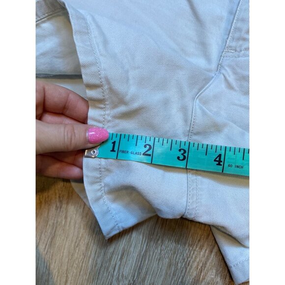 Y2K Aeropostale Beige Cargo Shorts‎ 11/12 100% Cotton Casual Summer Wear - Picture 6 of 6